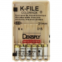 K-vijlen Colorinox 21 mm ISO 015 Wit